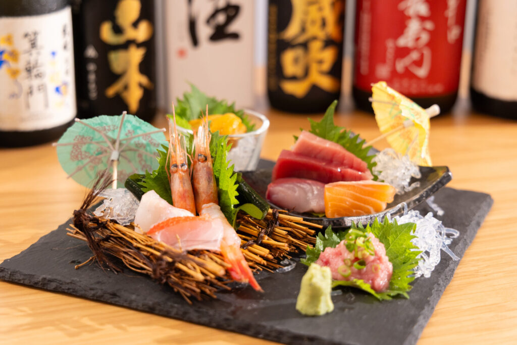 鮮魚のお刺身盛り合わせ